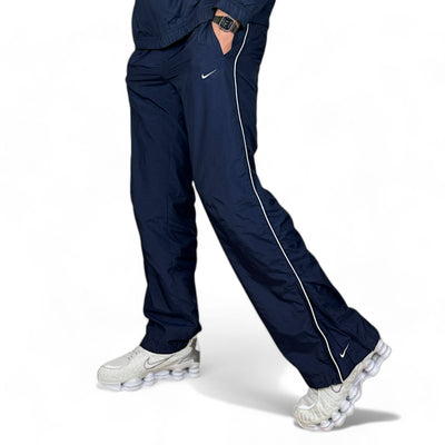 Nike Vintage Y2K Trackpants Navy - vintageconcierge