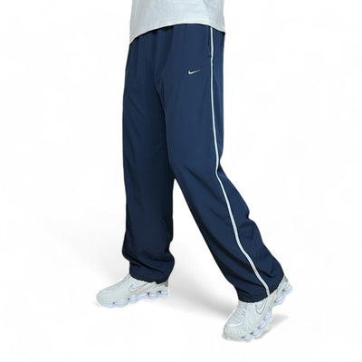 Nike Vintage Y2K Trackpants Navy - vintageconcierge