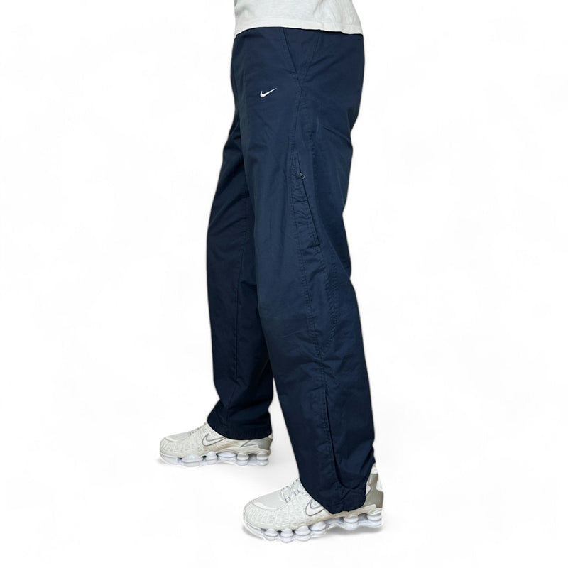 Nike Vintage Y2K Trackpants Navy - vintageconcierge