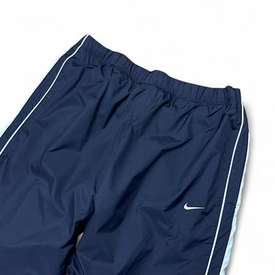 Nike Vintage Y2K Trackpants Navy BabyBlau - vintageconcierge