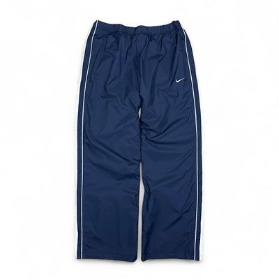 Nike Vintage Y2K Trackpants Navy BabyBlau - vintageconcierge