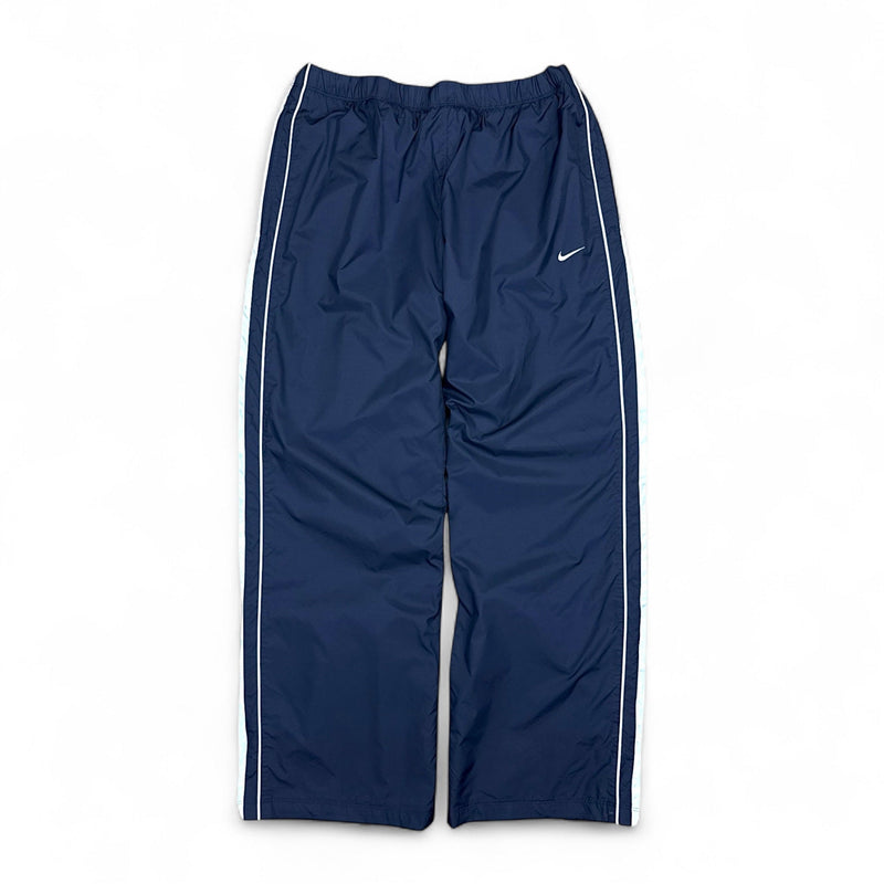 Nike Vintage Y2K Trackpants Navy BabyBlau - vintageconcierge