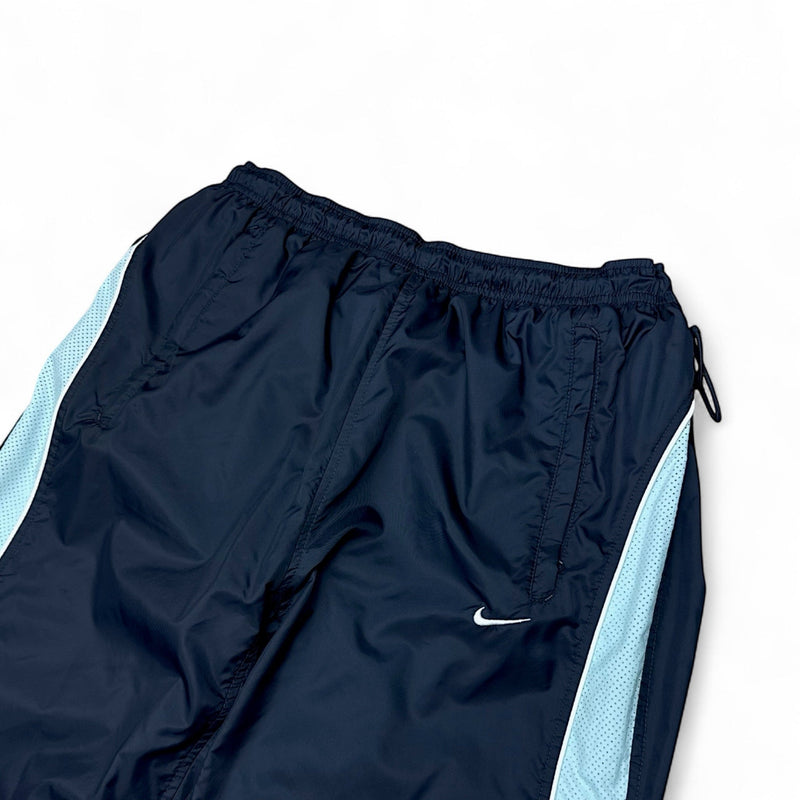 Nike Vintage Y2K Trackpants Navy BabyBlau - vintageconcierge