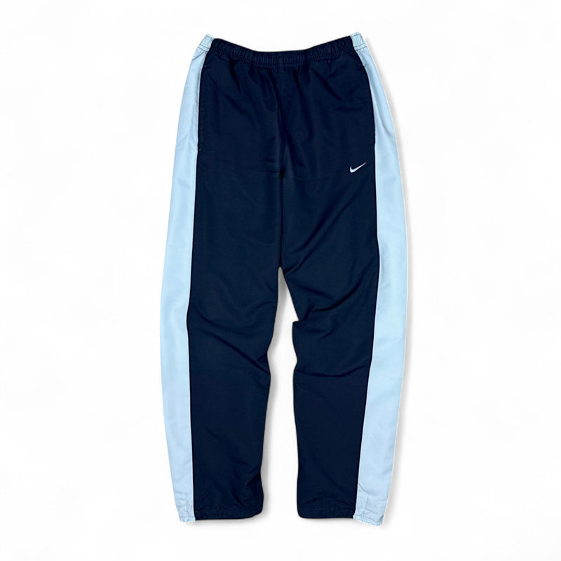 Nike Vintage Y2K Trackpants Navy BabyBlau - vintageconcierge