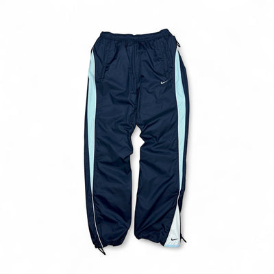 Nike Vintage Y2K Trackpants Navy BabyBlau - vintageconcierge
