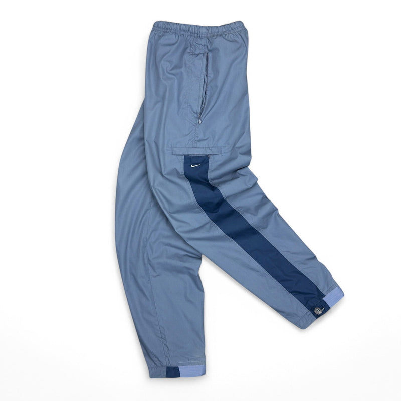 Nike Vintage Y2K Trackpants Navy Blau - vintageconcierge