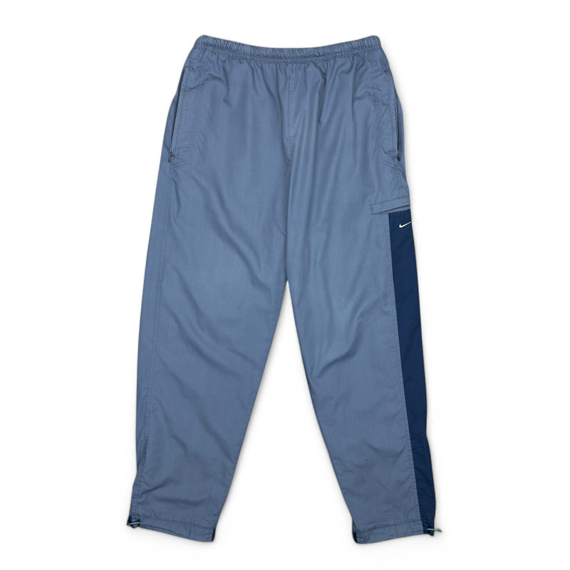 Nike Vintage Y2K Trackpants Navy Blau - vintageconcierge