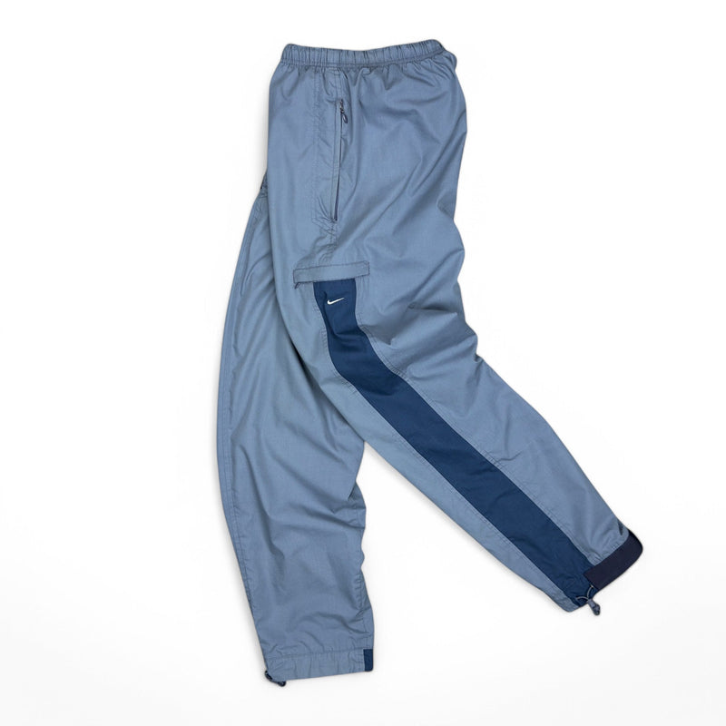 Nike Vintage Y2K Trackpants Navy Blau - vintageconcierge