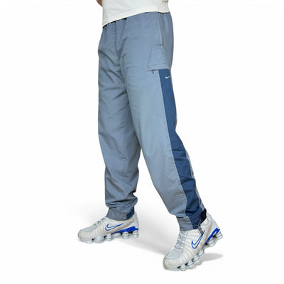 Nike Vintage Y2K Trackpants Navy Blau - vintageconcierge