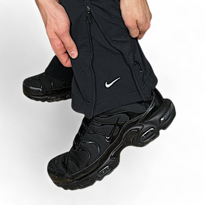 Nike Vintage Y2K Trackpants Schwarz - vintageconcierge