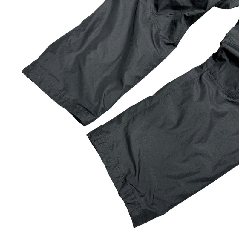 Nike Vintage Y2K Trackpants schwarz grau - vintageconcierge