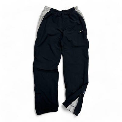 Nike Vintage Y2K Trackpants Schwarz Grau - vintageconcierge