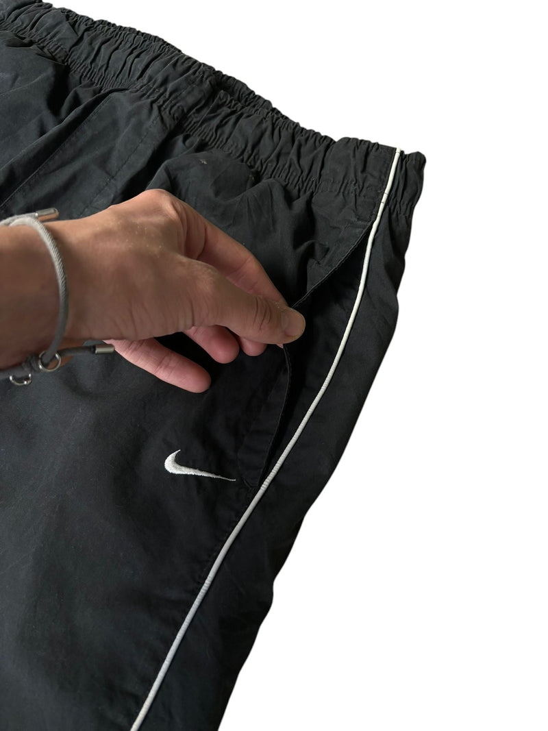 Nike Vintage Y2k Trackpants Schwarz Weiß - vintageconcierge