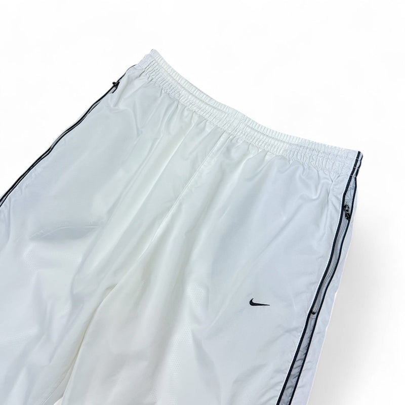 Nike Vintage Y2K Trackpants Weiß - vintageconcierge