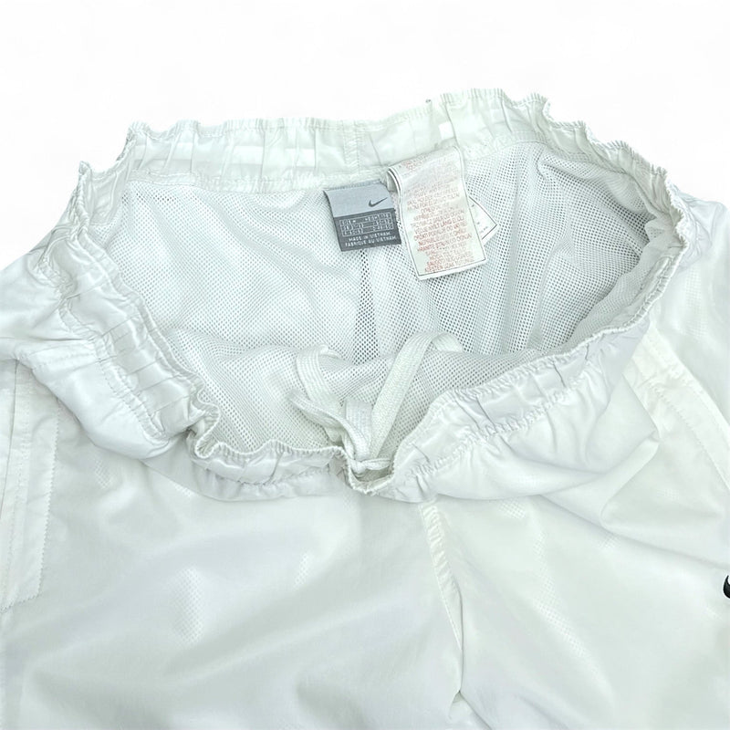 Nike Vintage Y2K Trackpants Weiß - vintageconcierge
