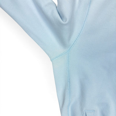 Nike Vintage Y2K Zip Up Sweatshirt Babyblau - vintageconcierge