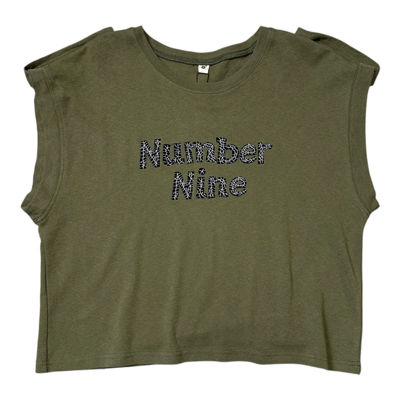 Number Nine Womens Khaki Top - vintageconcierge