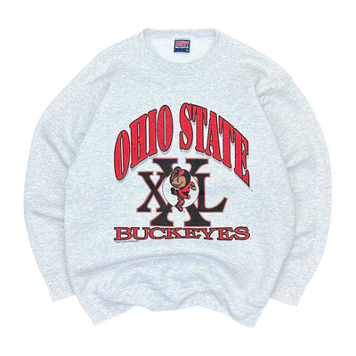 Ohio State Buckeyes Vintage Sweatshirt Grau - vintageconcierge