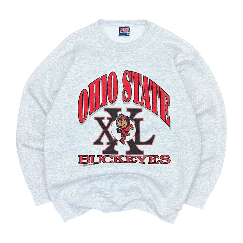Ohio State Buckeyes Vintage Sweatshirt Grau - vintageconcierge