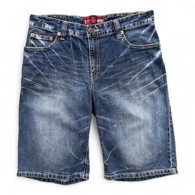 Oniarai Japanese Baggy Jeans Short Jort - vintageconcierge