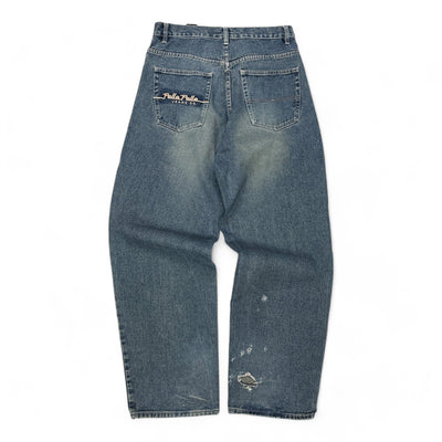 Pelle Pelle Baggy Denim Jeans - vintageconcierge