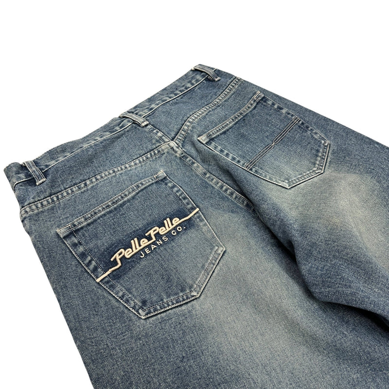 Pelle Pelle Baggy Denim Jeans - vintageconcierge