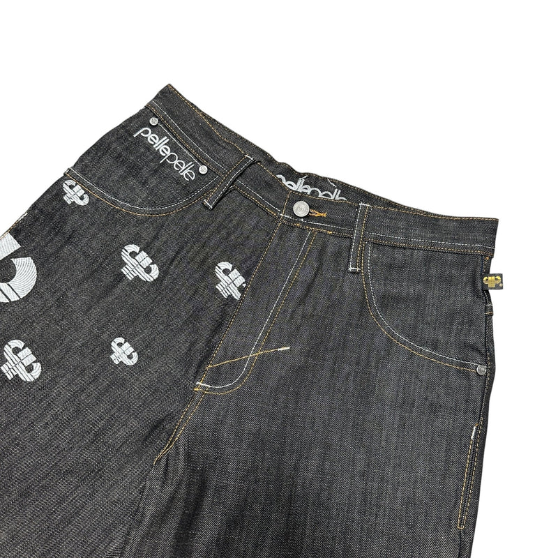 Pelle Pelle Vintage Baggy Jeans Short - vintageconcierge