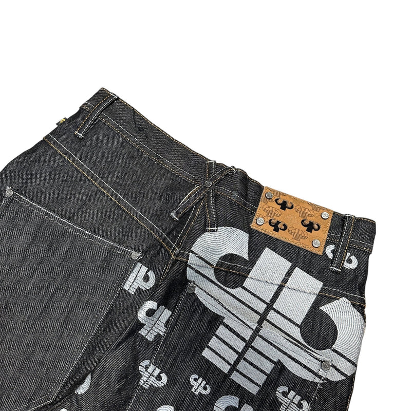 Pelle Pelle Vintage Baggy Jeans Short - vintageconcierge