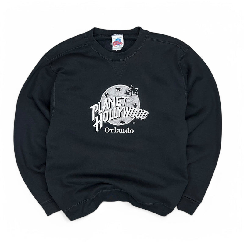 Planet Hollywood Orlando Vintage 1991 Spellout Sweater - vintageconcierge