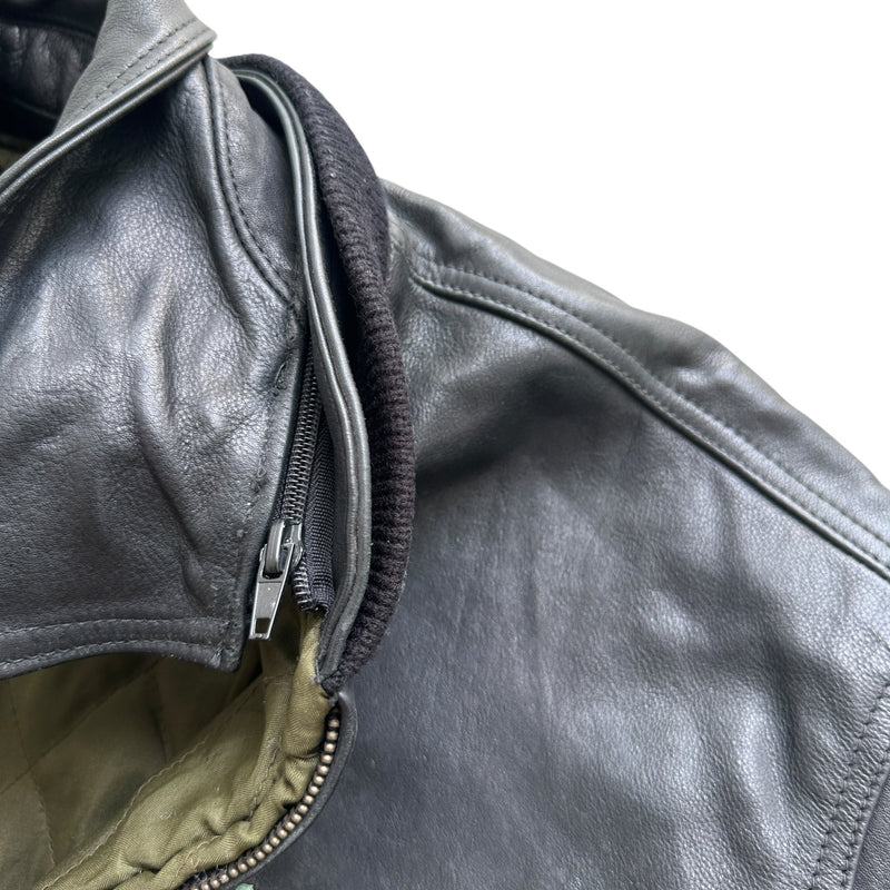 Planet Hollywood Vintage Disneyland Paris Leather Jacket - vintageconcierge