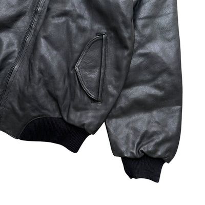 Planet Hollywood Vintage Disneyland Paris Leather Jacket - vintageconcierge