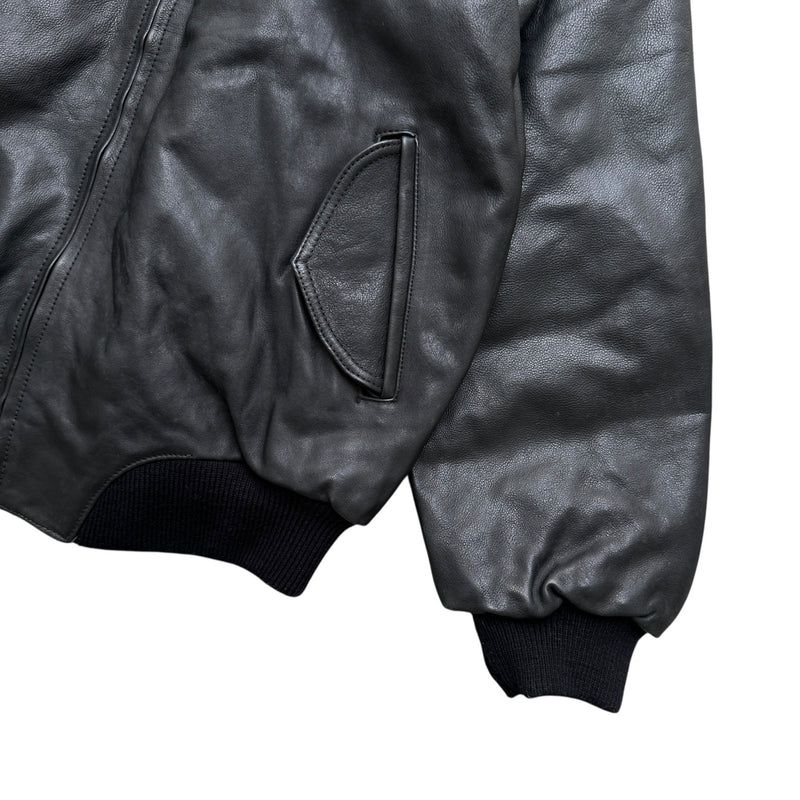 Planet Hollywood Vintage Disneyland Paris Leather Jacket - vintageconcierge