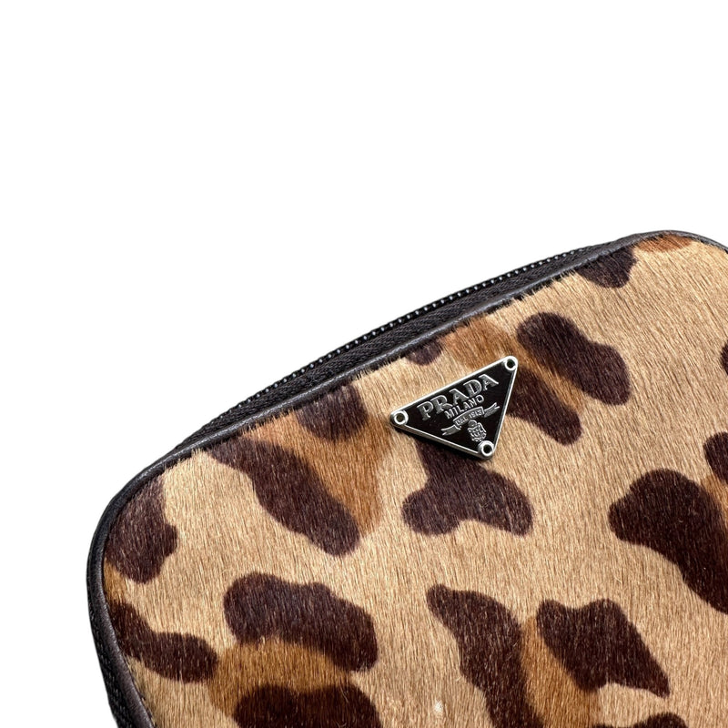 Prada Leopard Tri - Fold Wallet - vintageconcierge