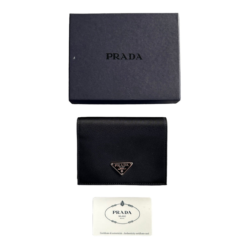 Prada Nylon Bi-Fold Wallet - vintageconcierge