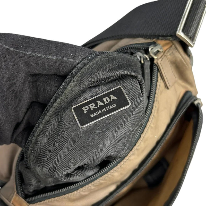 Prada Nylon Messenger Strap Bag - vintageconcierge