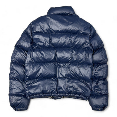 Prada Nylon Puffer Jacke Navy - vintageconcierge