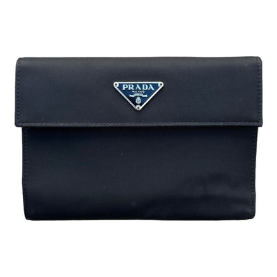 Prada Nylon Tri Fold Wallet - vintageconcierge