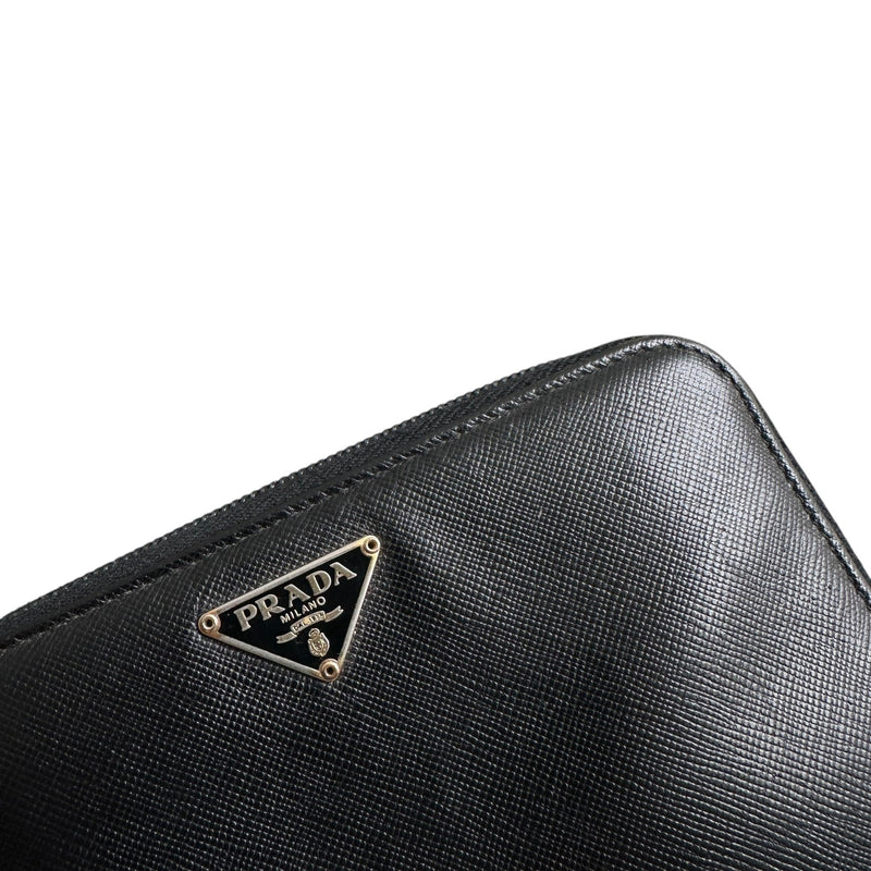 Prada Saffiano Leather Wallet Portemonnaie - vintageconcierge