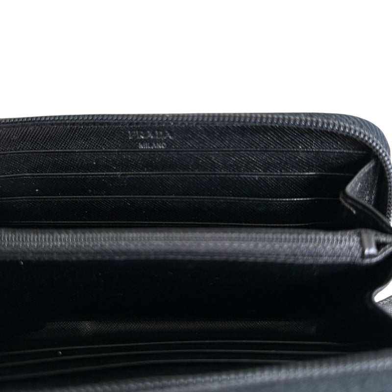 Prada Saffiano Leather Wallet Portemonnaie - vintageconcierge
