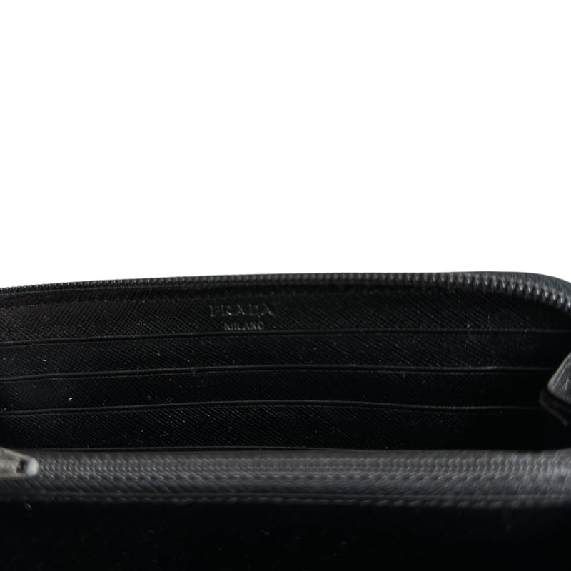 Prada Saffiano Leather Wallet Portemonnaie - vintageconcierge