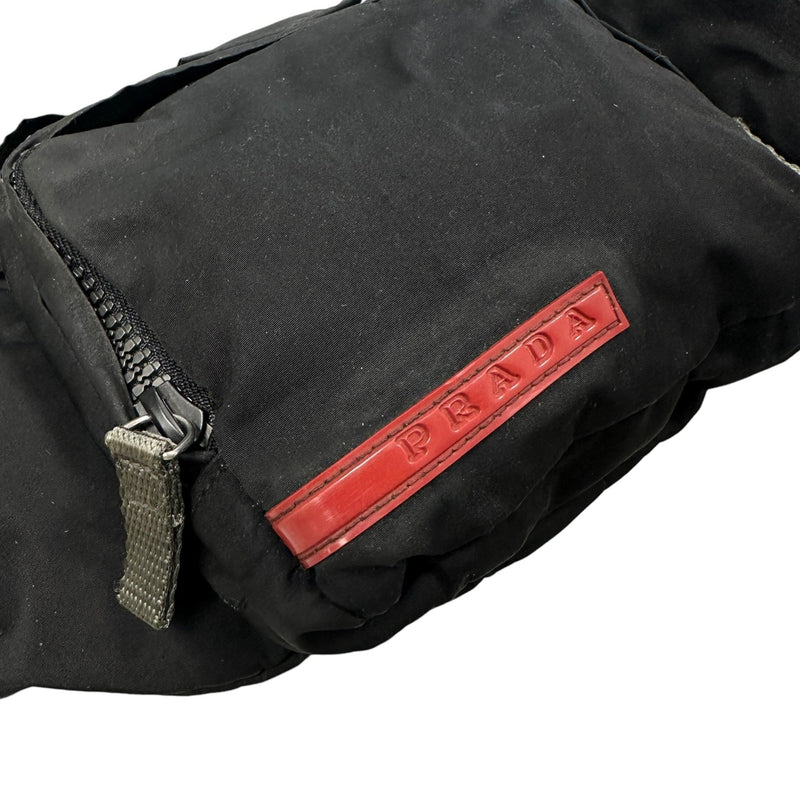 Prada Sports Tactical Waist Bag Schwarz - vintageconcierge