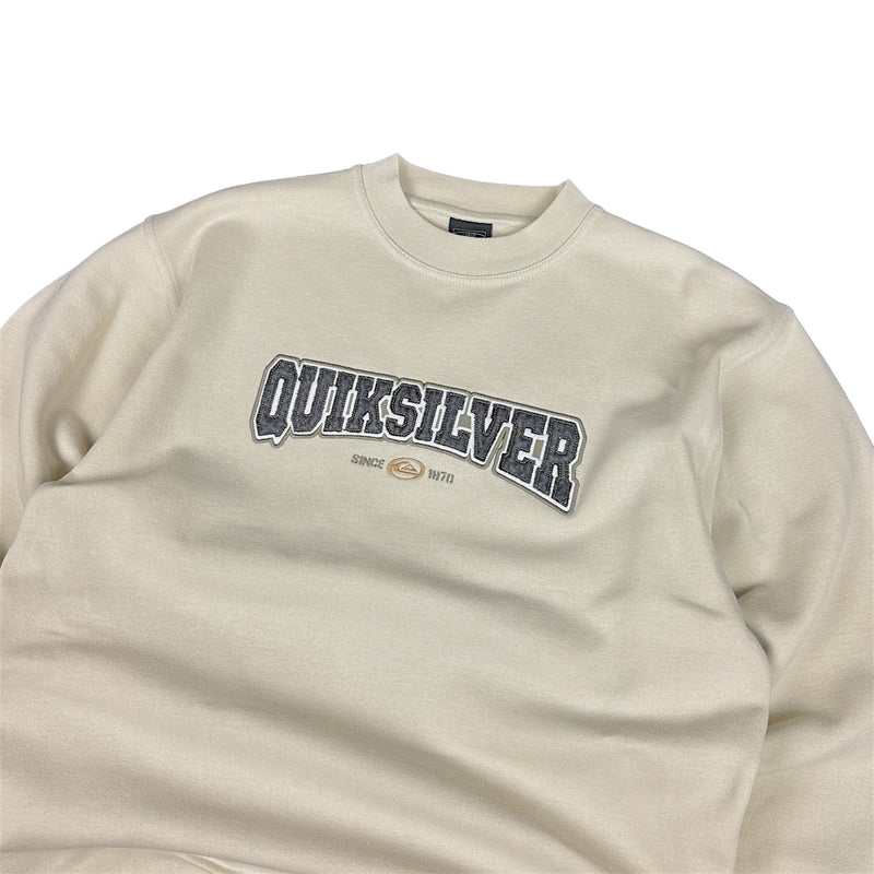 Quiksilver Vintage 90s Sweater Beige - vintageconcierge