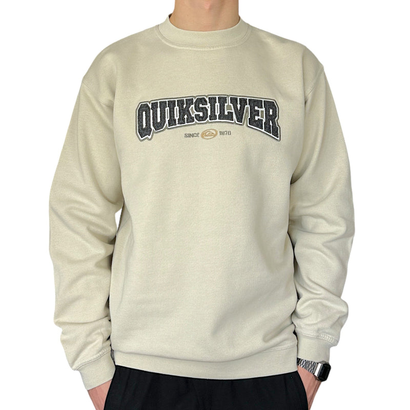 Quiksilver Vintage 90s Sweater Beige - vintageconcierge