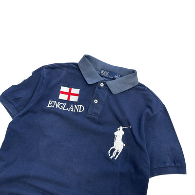 Ralph Lauren Big Pony England Polo Shirt - vintageconcierge