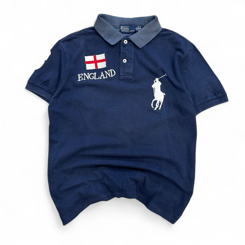 Ralph Lauren Big Pony England Polo Shirt - vintageconcierge