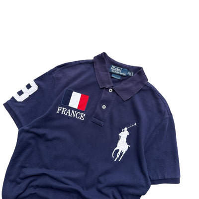 Ralph Lauren Big Pony Frankreich Polo Shirt - vintageconcierge