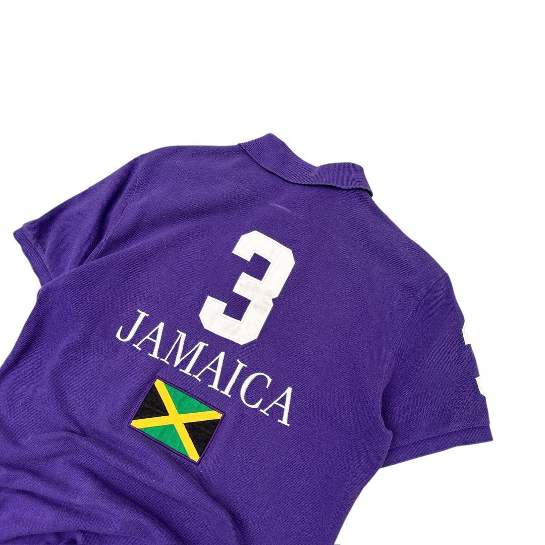Ralph Lauren Polo Shirt Lila – Größe M – vintageconcierge