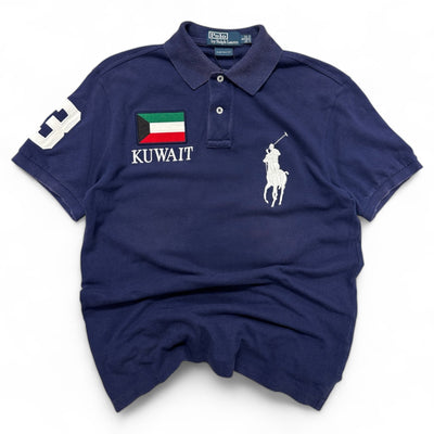 Ralph Lauren Big Pony Kuwait Polo Shirt - vintageconcierge