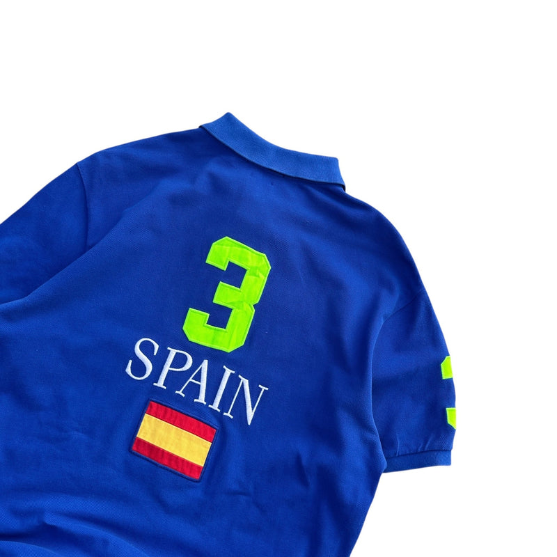 Ralph Lauren Big Pony Spain Polo Shirt - vintageconcierge