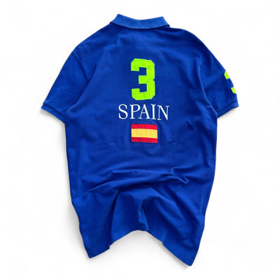Ralph Lauren Big Pony Spain Polo Shirt - vintageconcierge